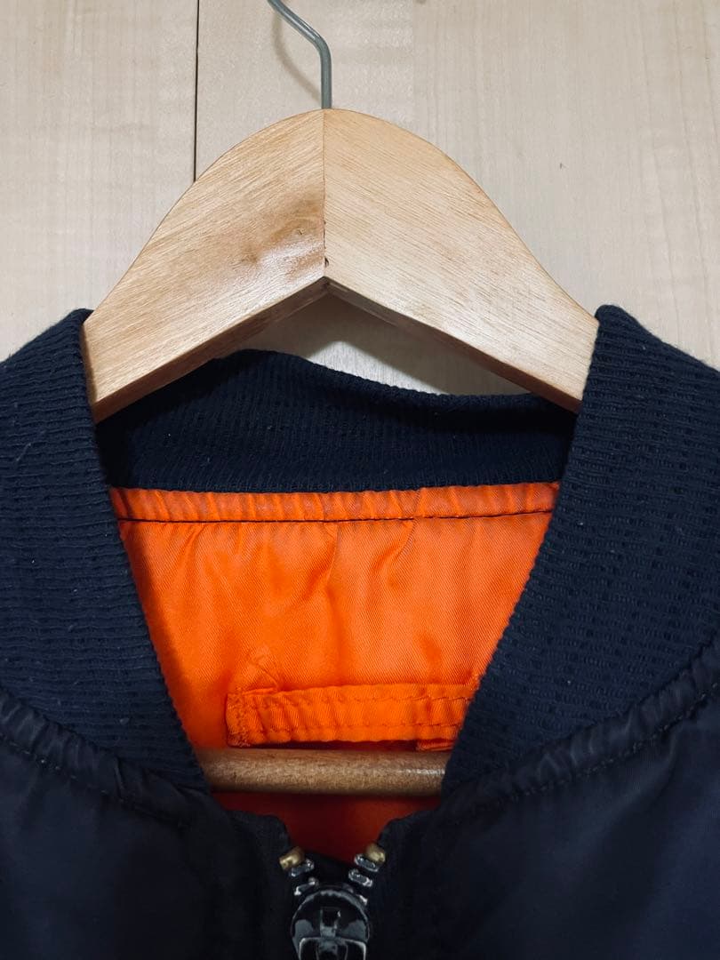 【値下】 ALPHA アルファ MA-1 フライトジャケット アメリカ製