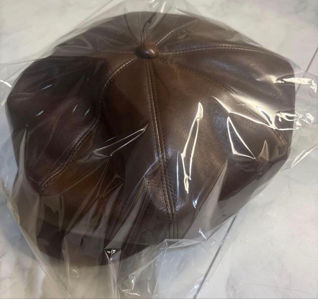 BRUNEL&Co. HATMAKERS×新喜皮革×キャスケット 36サイズ