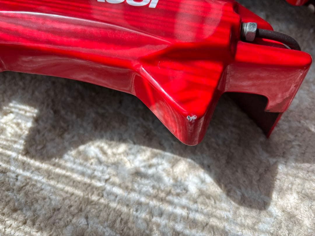 Audi A5.A6用　レッド ブレーキキャリパー 4個セット