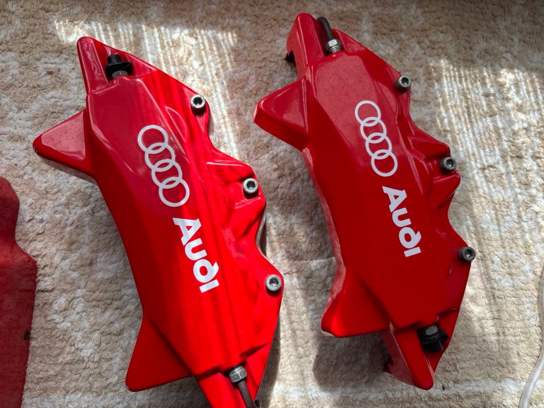 Audi A5.A6用　レッド ブレーキキャリパー 4個セット