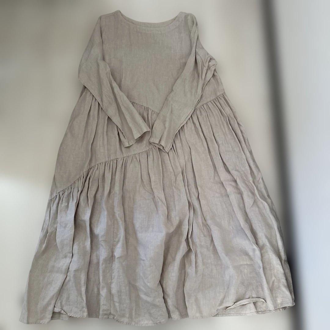 nestrobeネストローブリネンティアードワンピース新品未使用