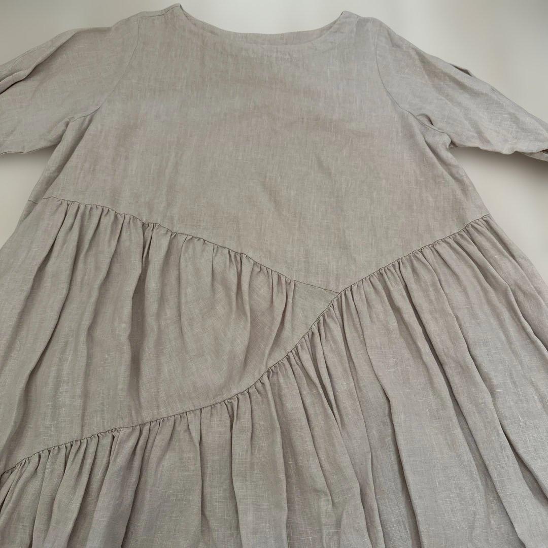 nestrobeネストローブリネンティアードワンピース新品未使用
