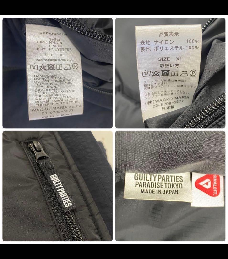 【極美品】WACKO MARIA ベスト GUILTY PARTY XLサイズ