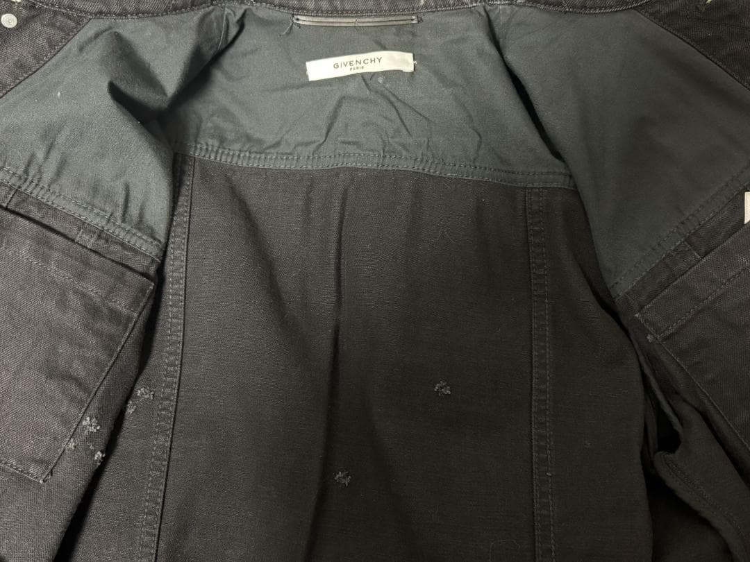d*d様 GIVENCHY ブラック デニムジャケット リカルドティッシ