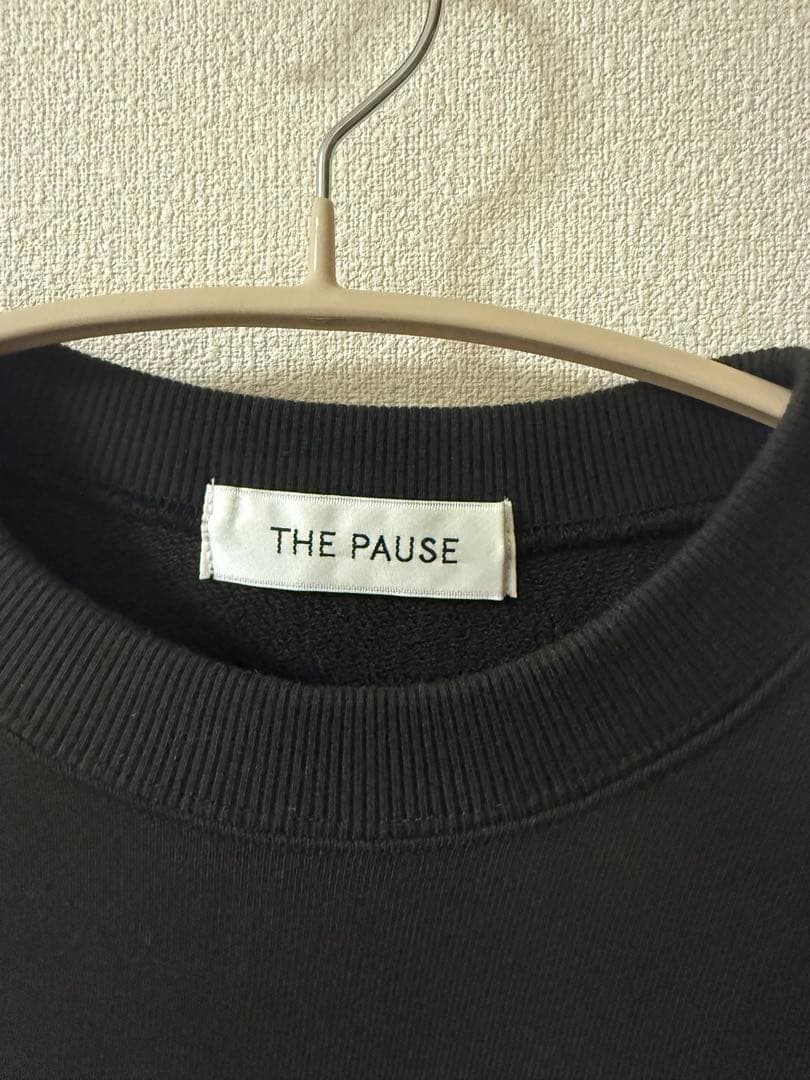 2025美品◎ ウィムガゼット　【THE PAUSE】ロゴスウェットプルオーバー