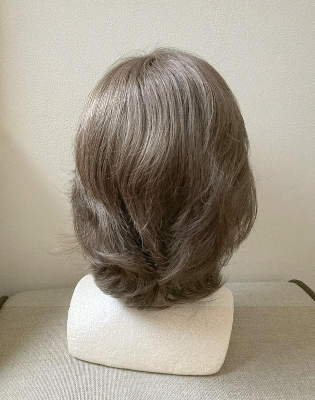 シャポード　ハーフハンドメイド　ソフトカールウェーブショート　アッシュブラウン