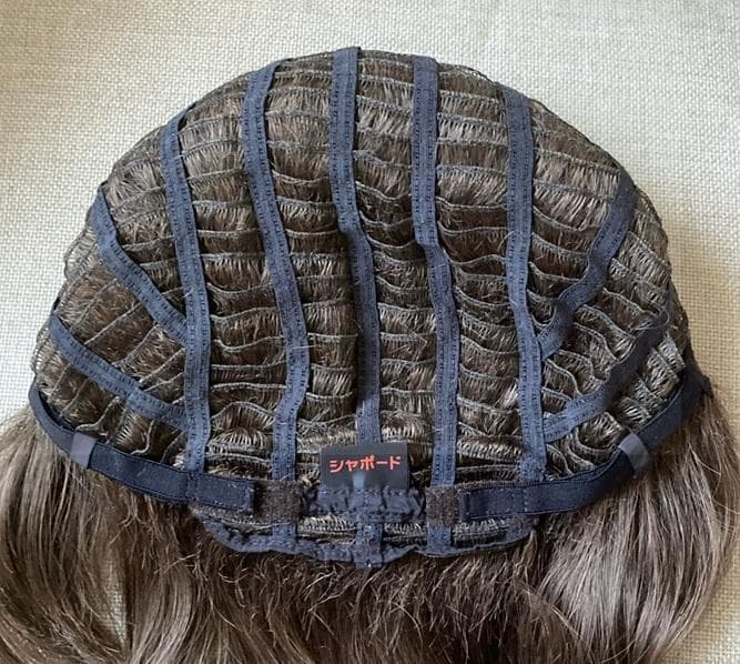 シャポード　ハーフハンドメイド　ソフトカールウェーブショート　アッシュブラウン