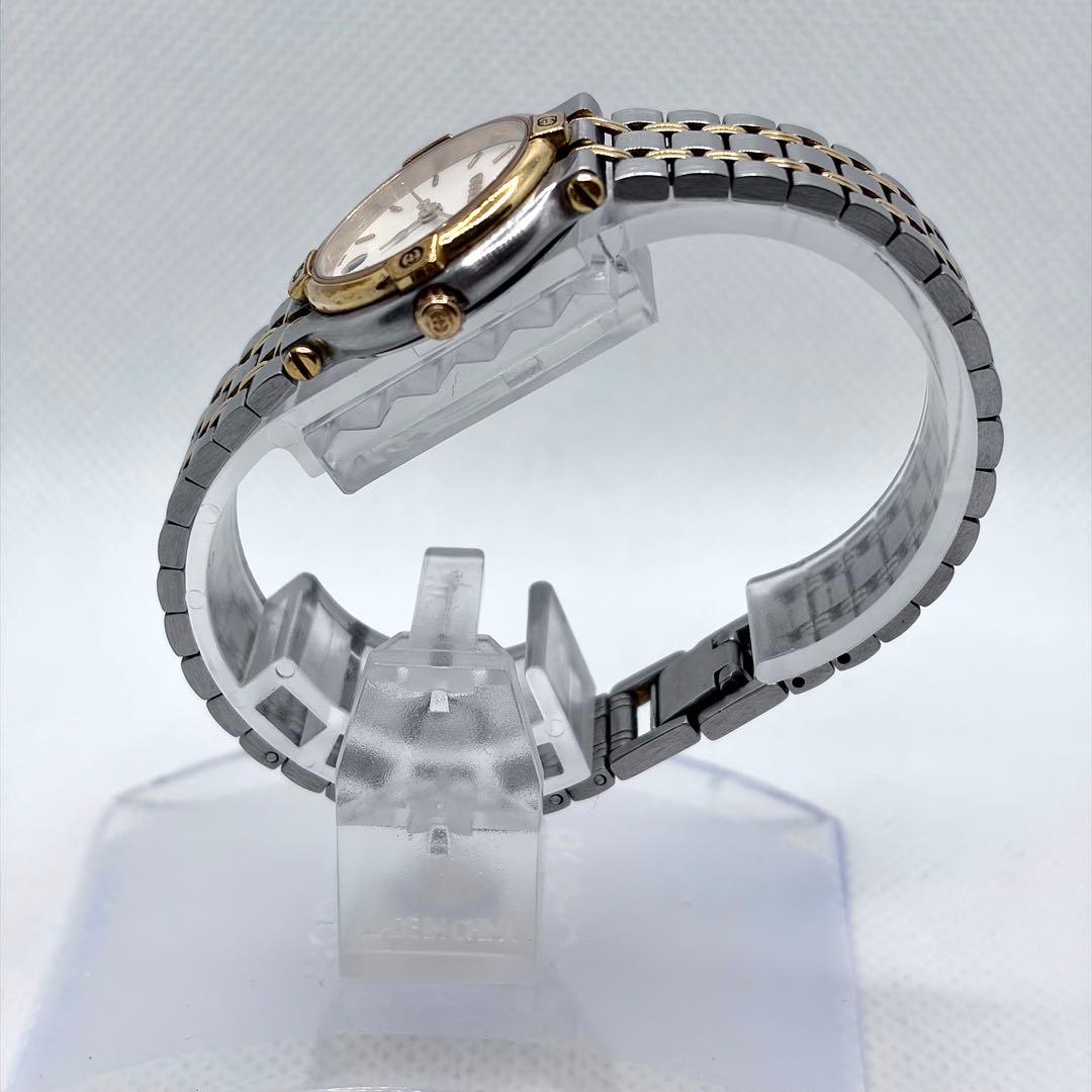 GUCCI グッチ 9000L デイト ゴールド シルバー レディース ジャンク