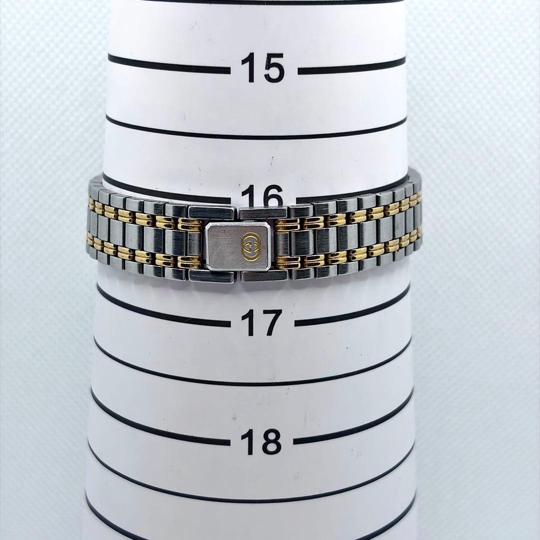GUCCI グッチ 9000L デイト ゴールド シルバー レディース ジャンク