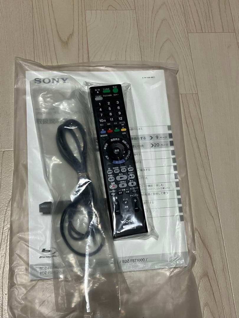 BDZ-FBW1000 動作品　付属品多数あり