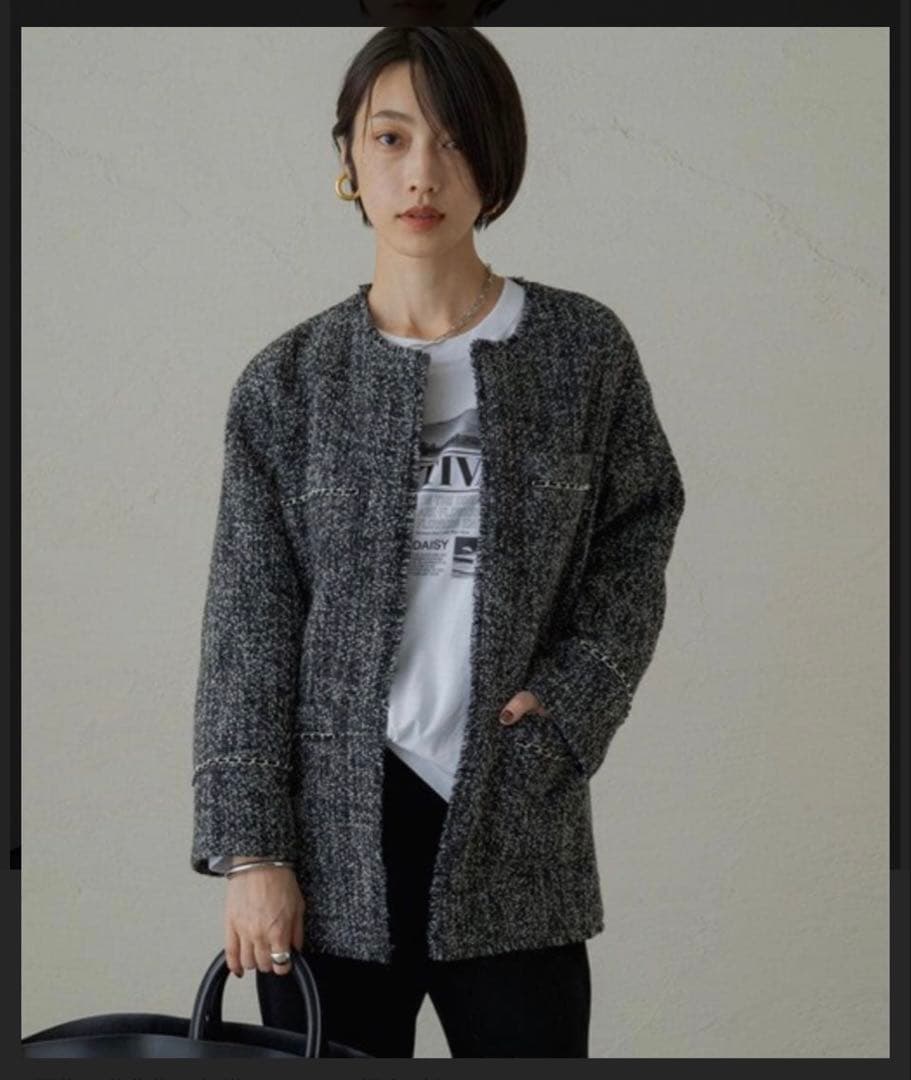 断捨離中様　ラウンジドレス　ツイードジャケット 美品　フリーサイズ