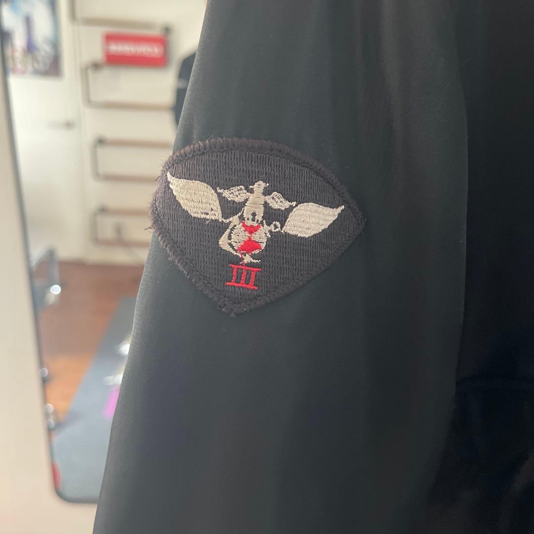 AIR DIVISION ブラック MA-1ジャケット