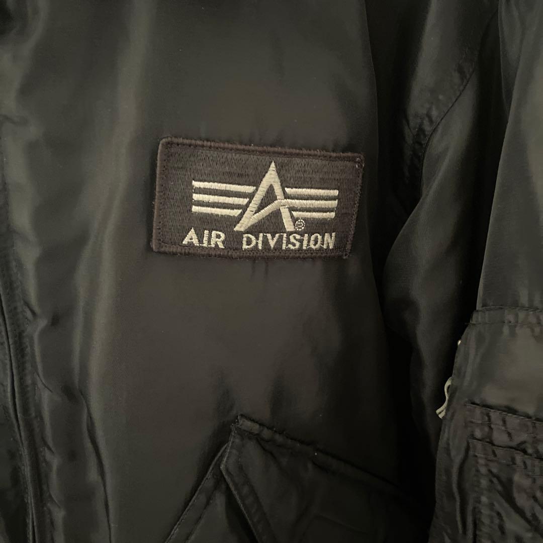 AIR DIVISION ブラック MA-1ジャケット