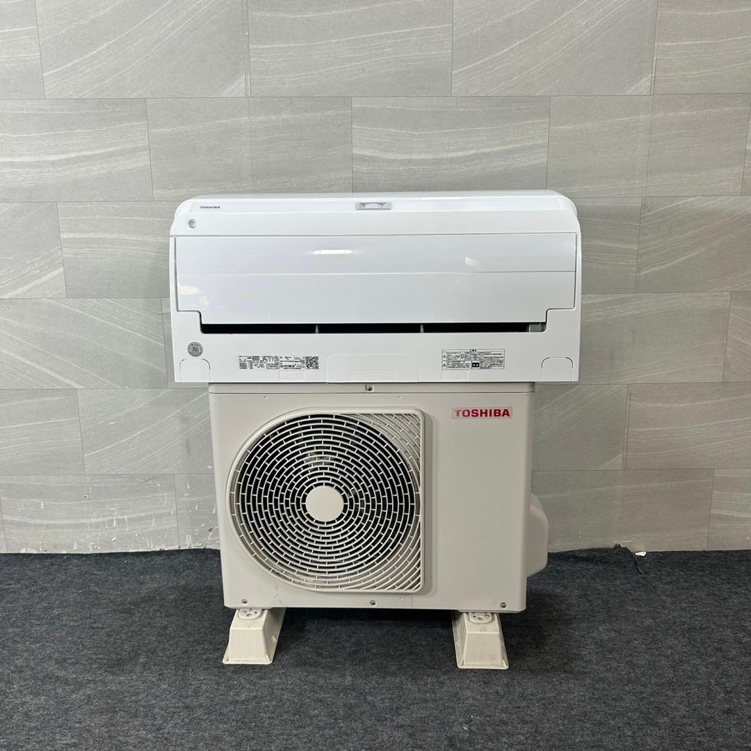 TOSHIBA ルームエアコン RAS-H221 6畳 2021年製 d4356