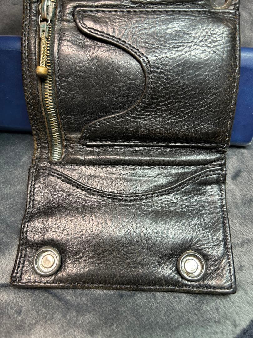 クロムハーツ　スリーフォールド　3FOLD 三つ折り財布　スターボタン