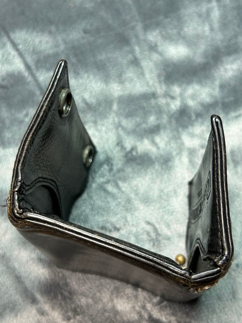 クロムハーツ　スリーフォールド　3FOLD 三つ折り財布　スターボタン