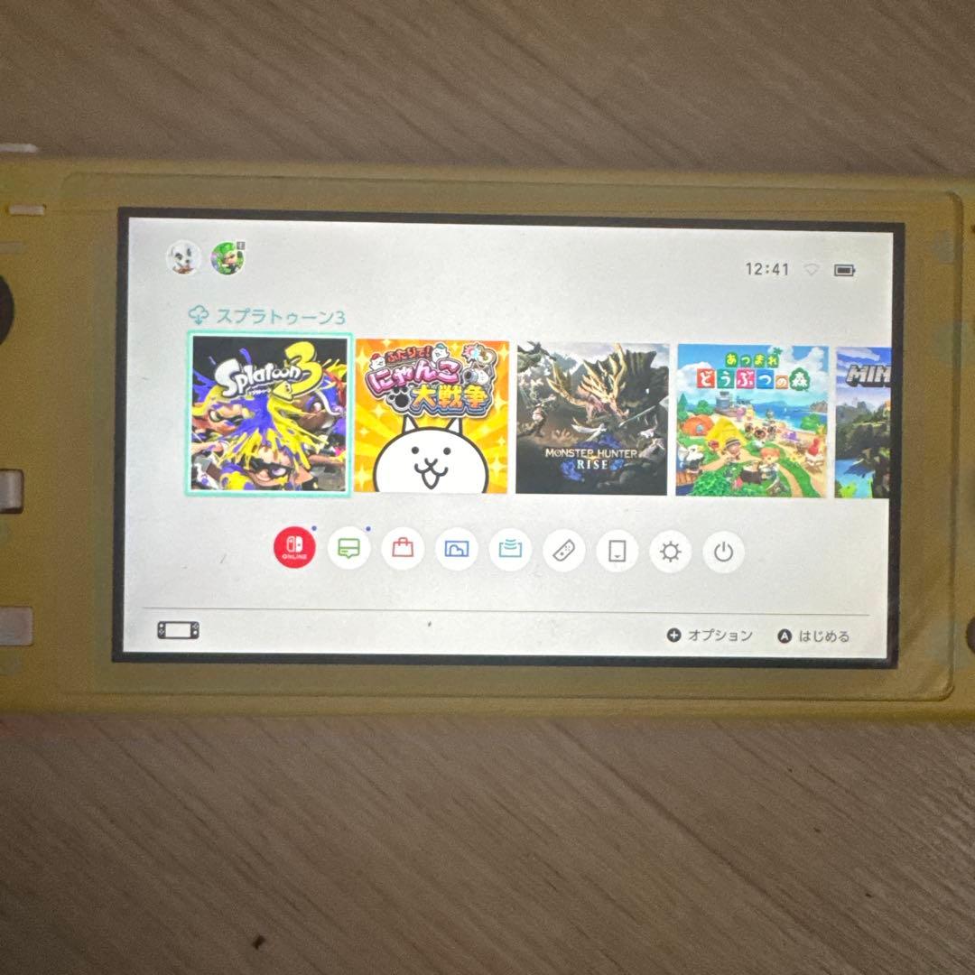 Nintendo Switch light(スプラトゥーン3その他ソフト付き)