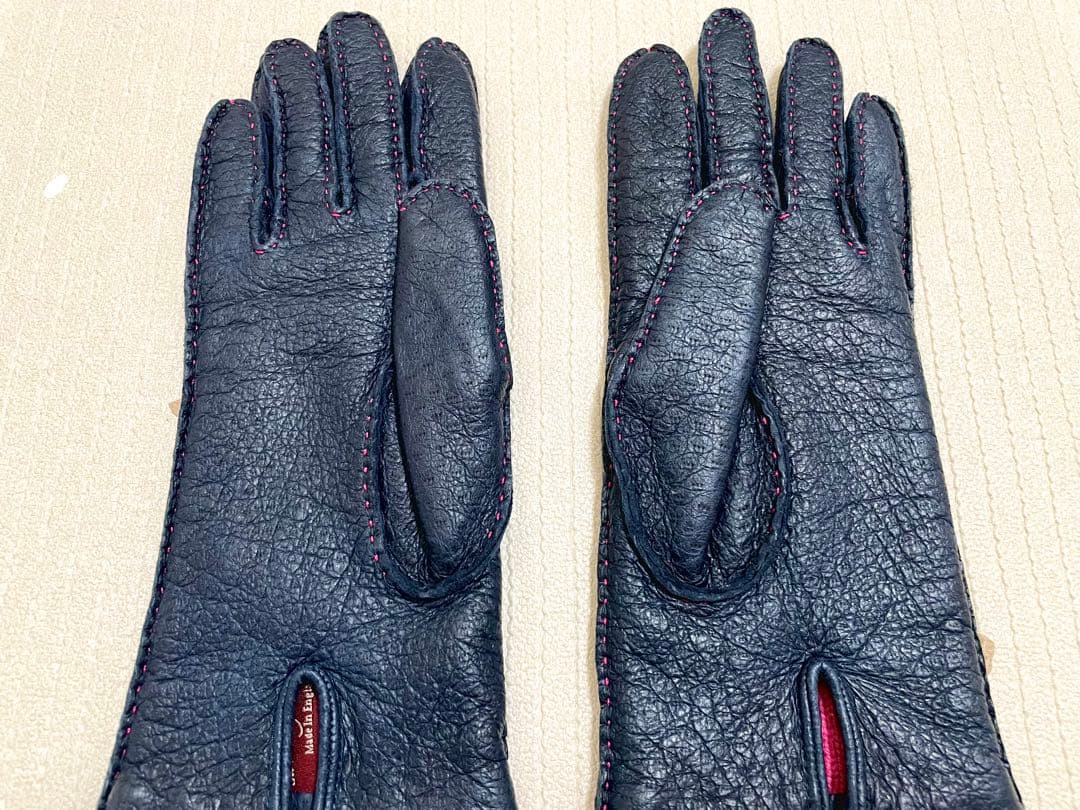 DENTS デンツ ペッカリー グローブ 【カシミヤライニング】　レザー 手袋