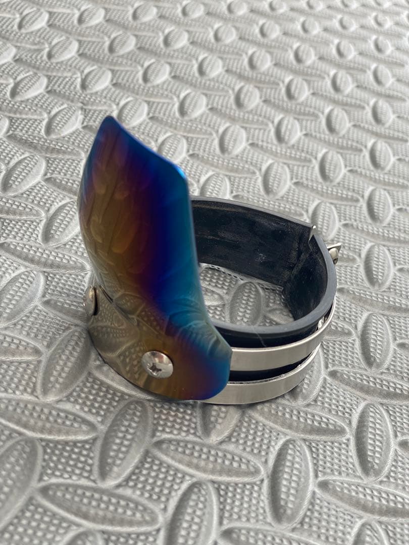 K-FACTORY フォークガード Lサイズ バイク cb フロント フォーク