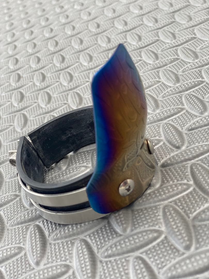 K-FACTORY フォークガード Lサイズ バイク cb フロント フォーク