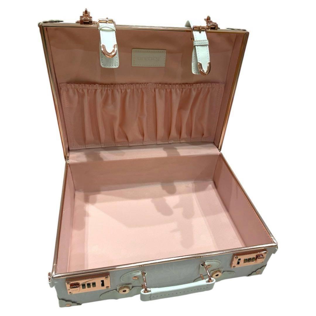 【新品未使用品】機内持ち込み用 キャリーケースオーバーナイトケース ホワイト