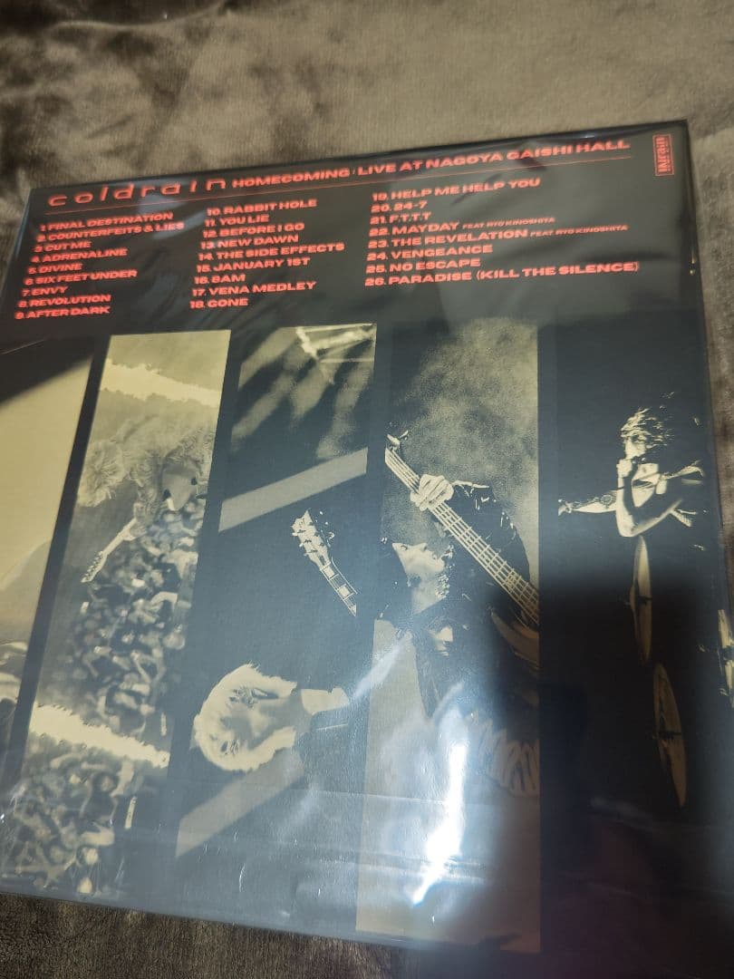 coldrain COMING blu-ray・トレカのコンプセット