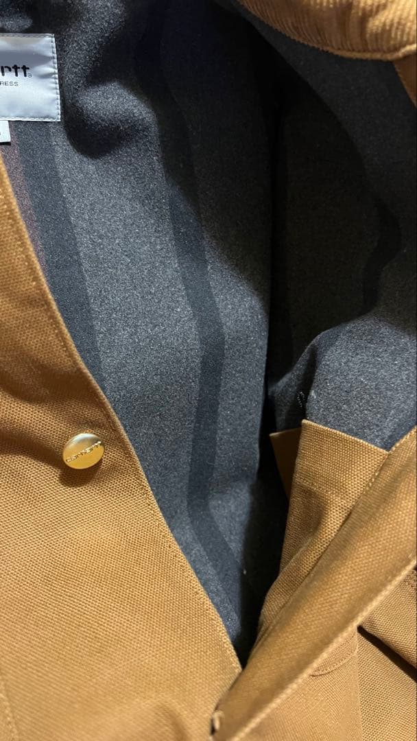 Carhartt ブラウン カバーオール M ミシガンコート