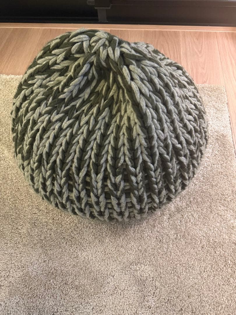 IDEE MINI PUUF MINI ストライプデザインのドーム型クッション