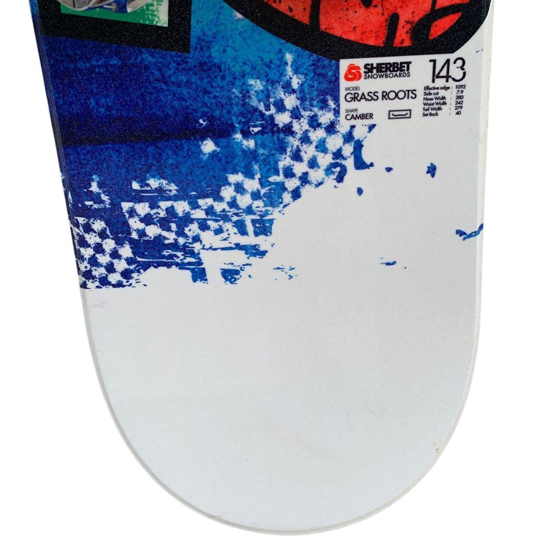 SHERBETボードビィンディングセット　143cm レディース　メンテナンス済