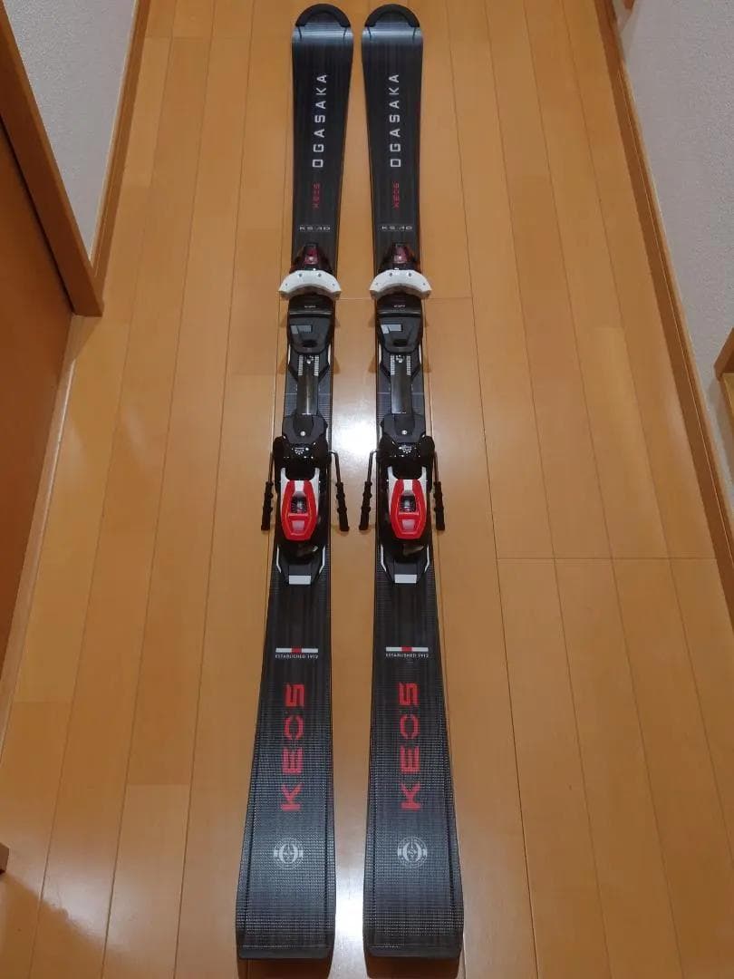 【新品・未使用】OGASAKA KEO'S KS-AD/BK 165cm ビン付