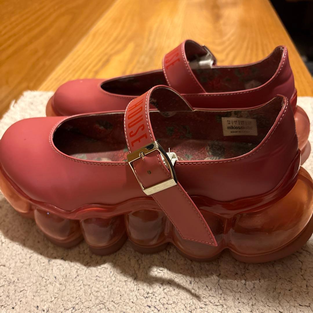 希少★MIKIOSAKABE×PINKHOUSEジュエリーメリージェーン24cm