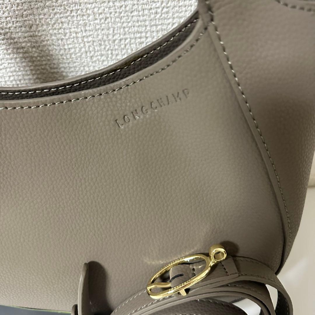 【新品】ロンシャン LE FOULONN S ハンドバッグ　ケッパー　レザー