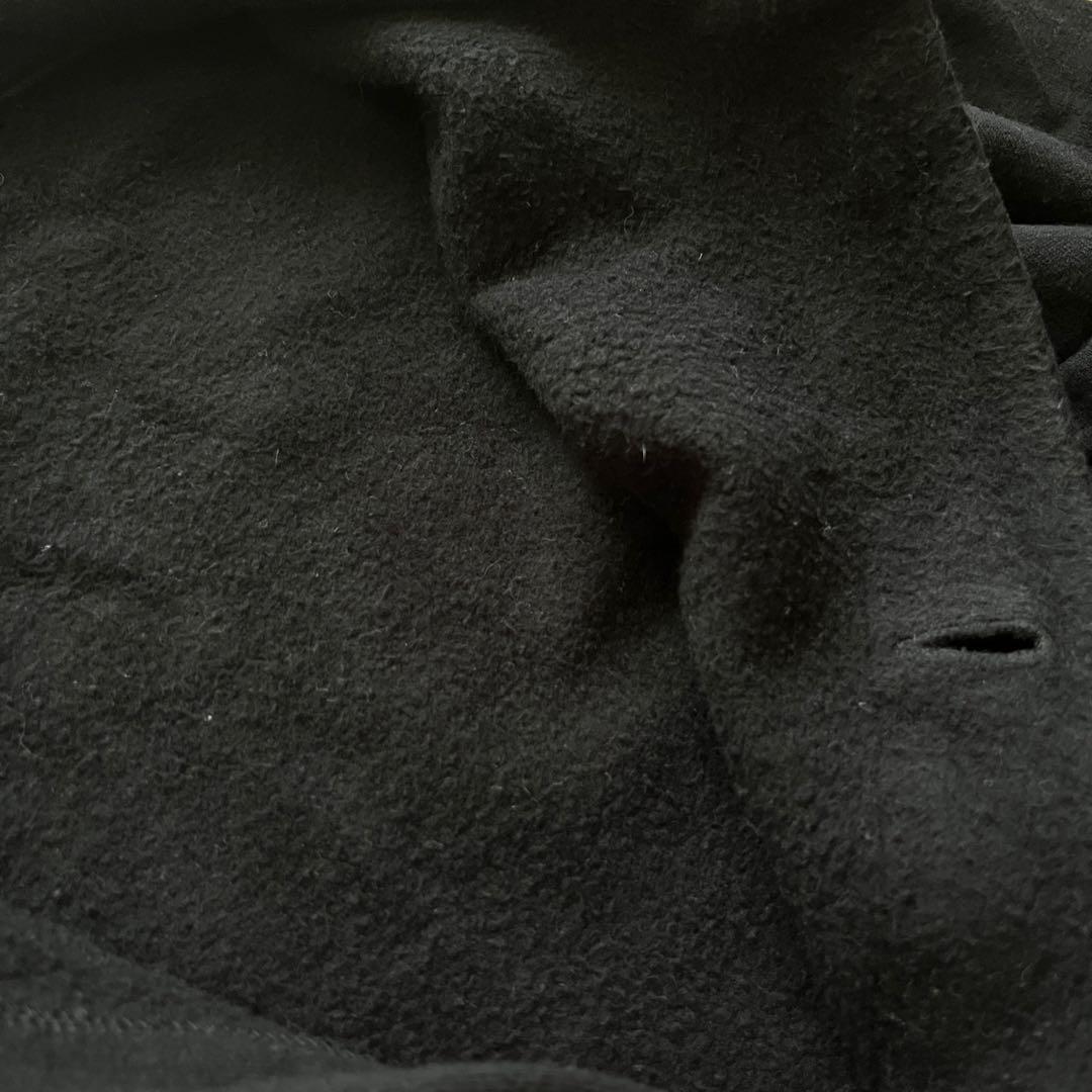 90s agnes b homme スウェットカバーオール ブラックモールスキン