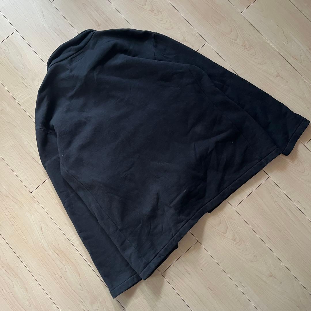 90s agnes b homme スウェットカバーオール ブラックモールスキン