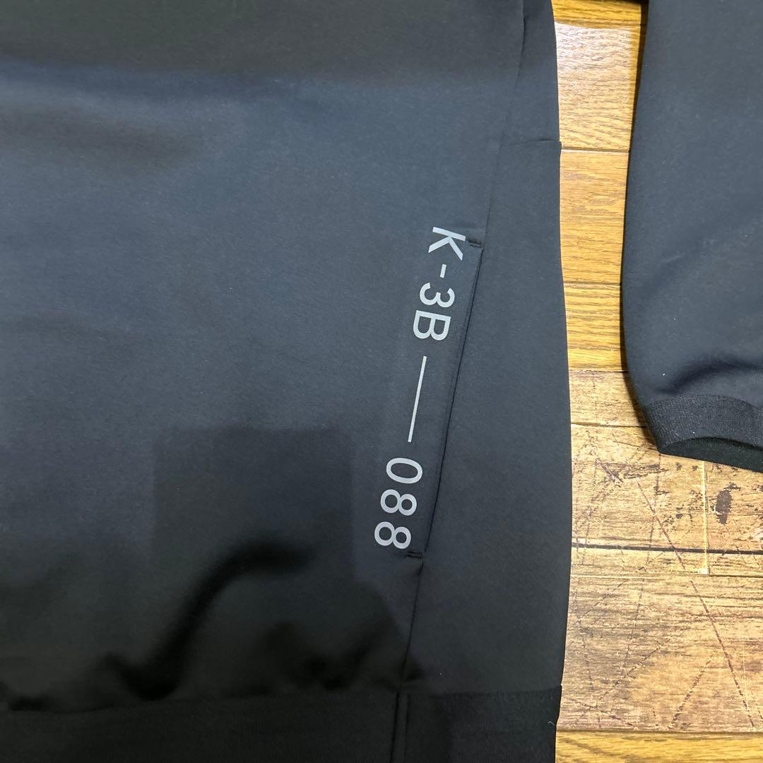 K-3B-088 ブラック　長袖カットソー