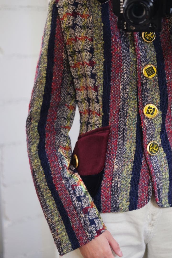 Christian Lacroix フランス製　ヴィンテージ　古着　ジャケット