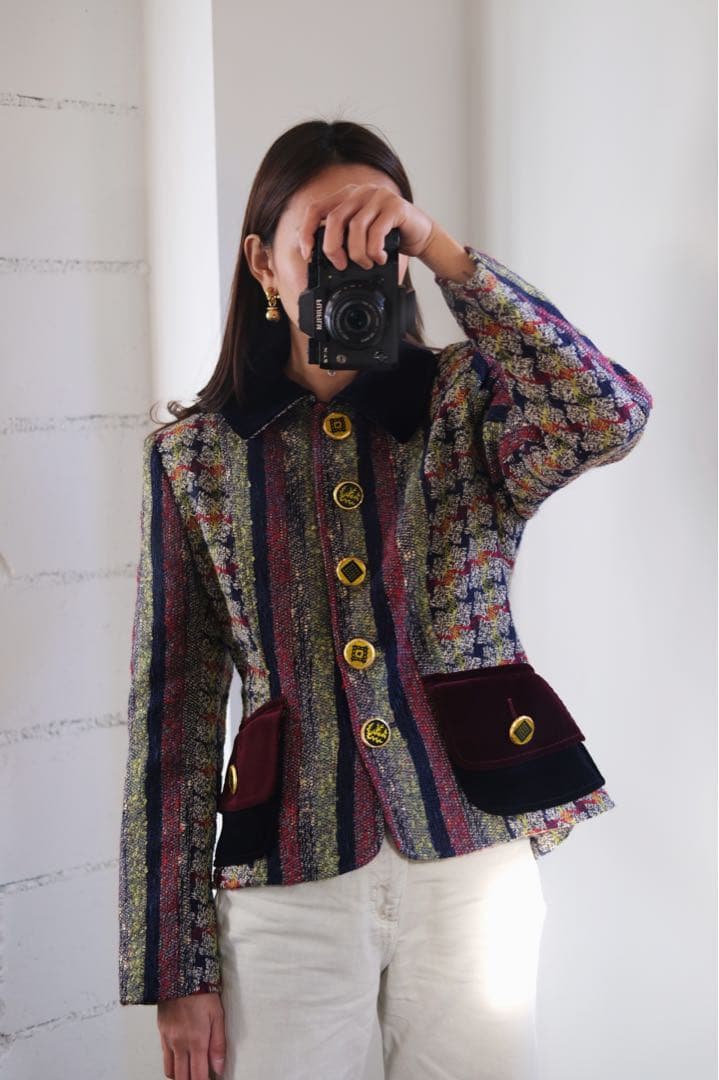 Christian Lacroix フランス製　ヴィンテージ　古着　ジャケット