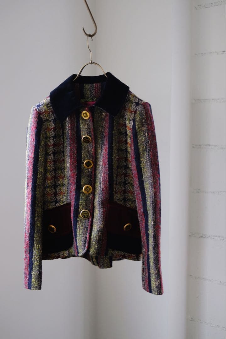 Christian Lacroix フランス製　ヴィンテージ　古着　ジャケット