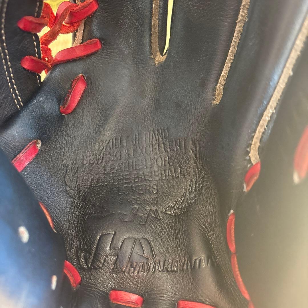 ハタケヤマ　硬式野球　外野手用グローブ