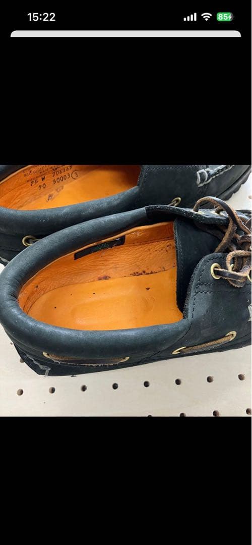 【レア】ティンバーランド 3eye スリーアイ黒 USA製 90s