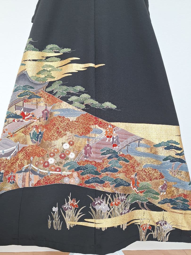 着物リメイクワンピース3619