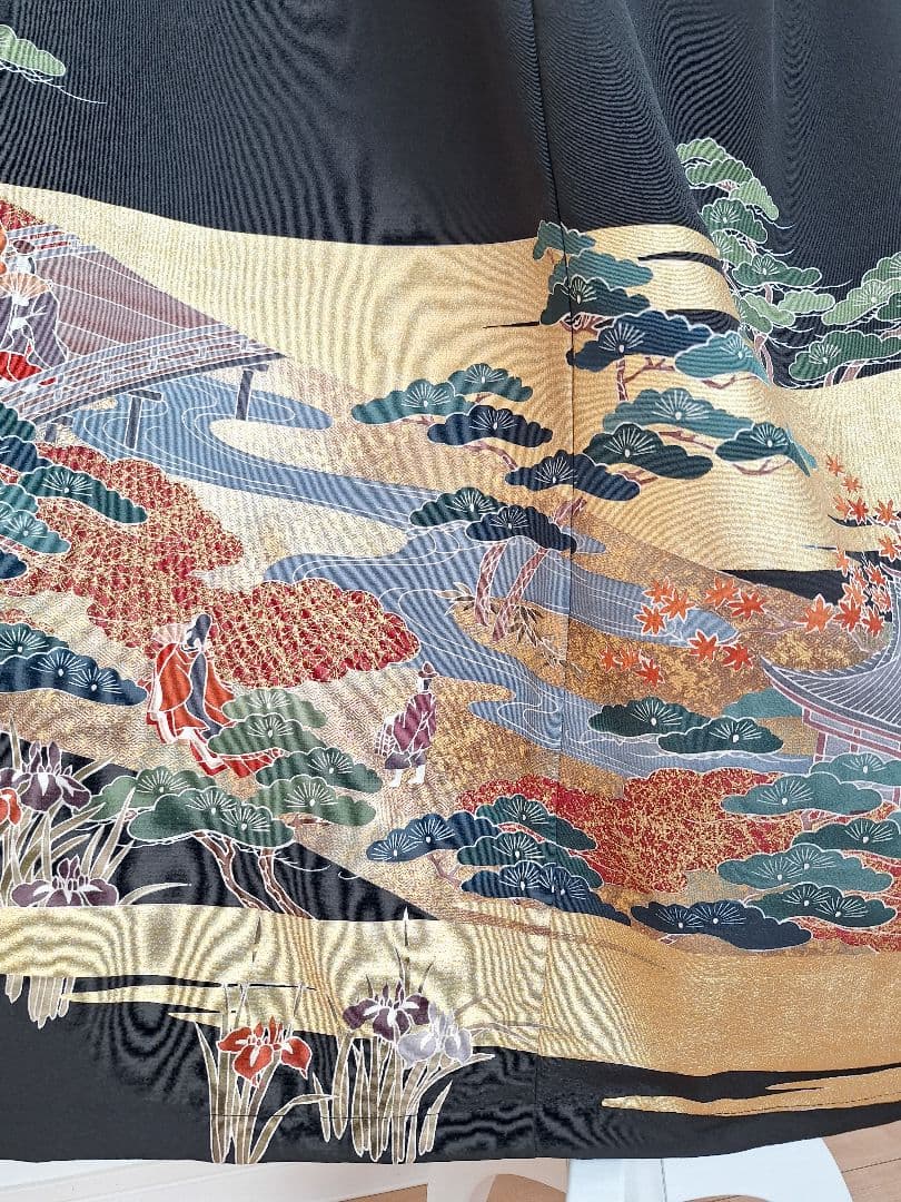 着物リメイクワンピース3619