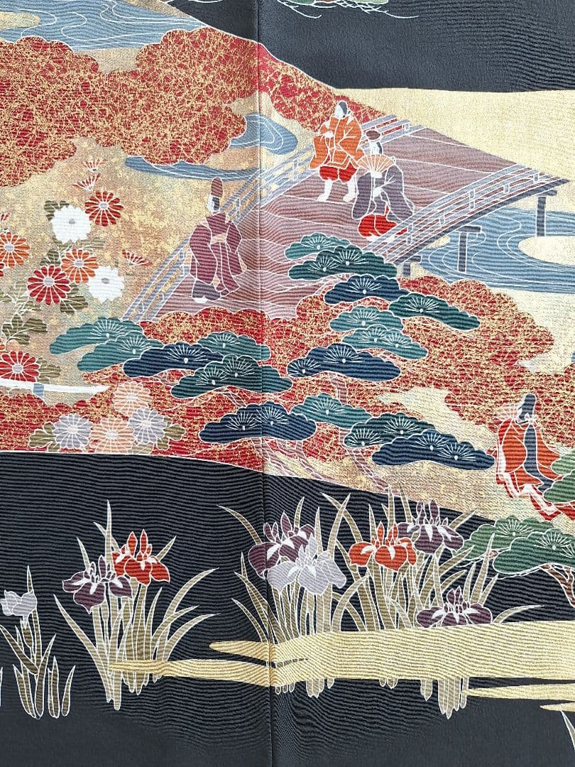 着物リメイクワンピース3619