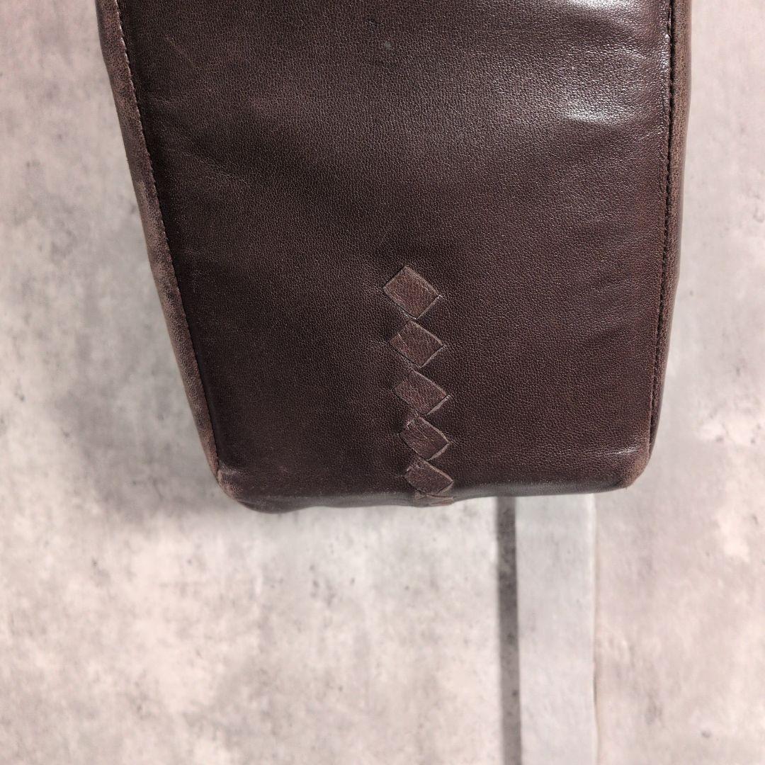 【old】 BOTTEGA VENETA 本皮イントレチャート ハンドバッグ