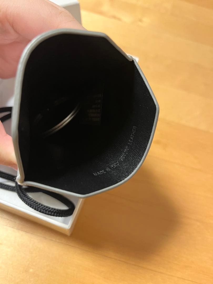 【新品未使用品】メゾンマルジェラ クロシェット　ネックストラップ　キーリング