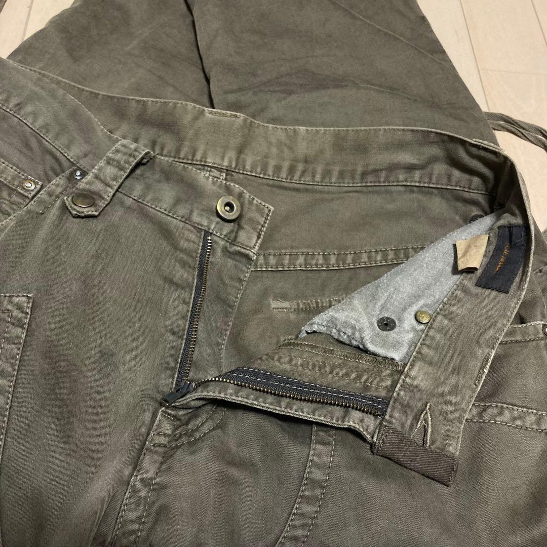 00s archive TETE HOMME ダブルニー カーゴパンツ M