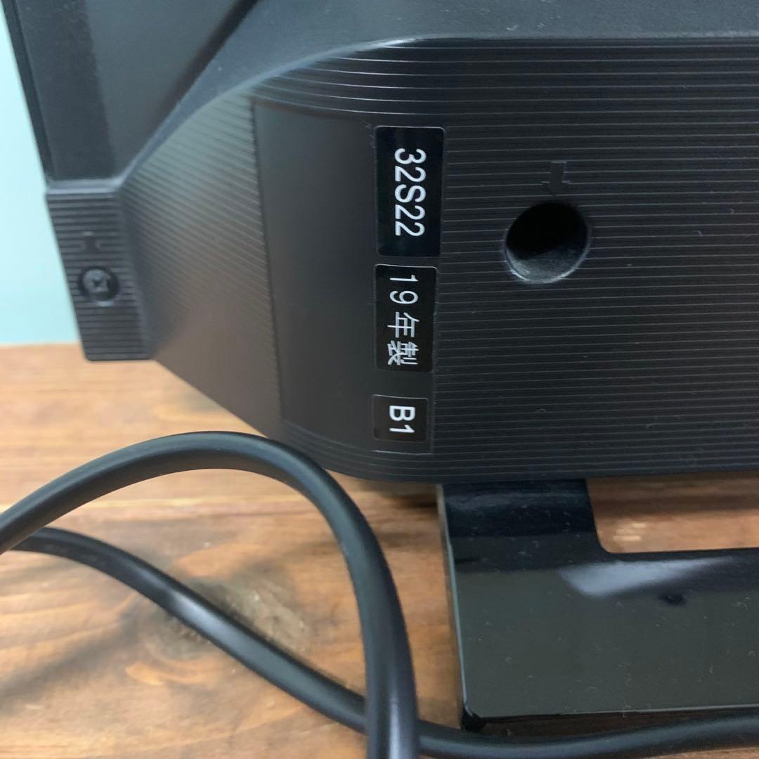 TOSHIBA REGZA 32S22 32V 液晶テレビ 2019年製