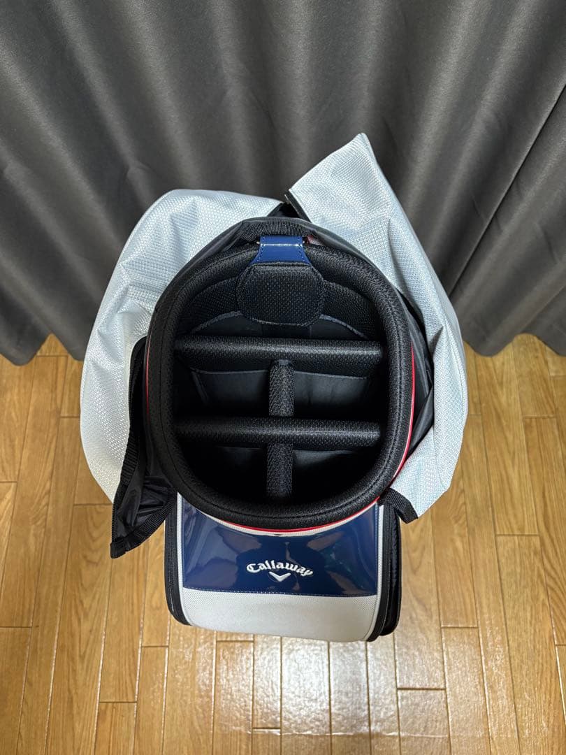 Callaway キャディバッグ ホワイト/ネイビー新品未使用