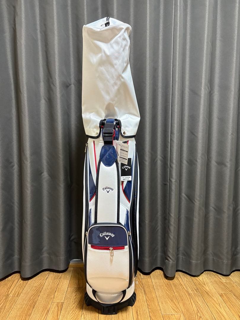 Callaway キャディバッグ ホワイト/ネイビー新品未使用