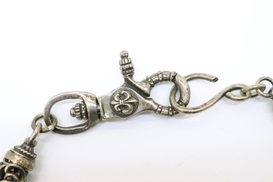 ND シルバー ウォレットチェーン 82-JD2509-43C